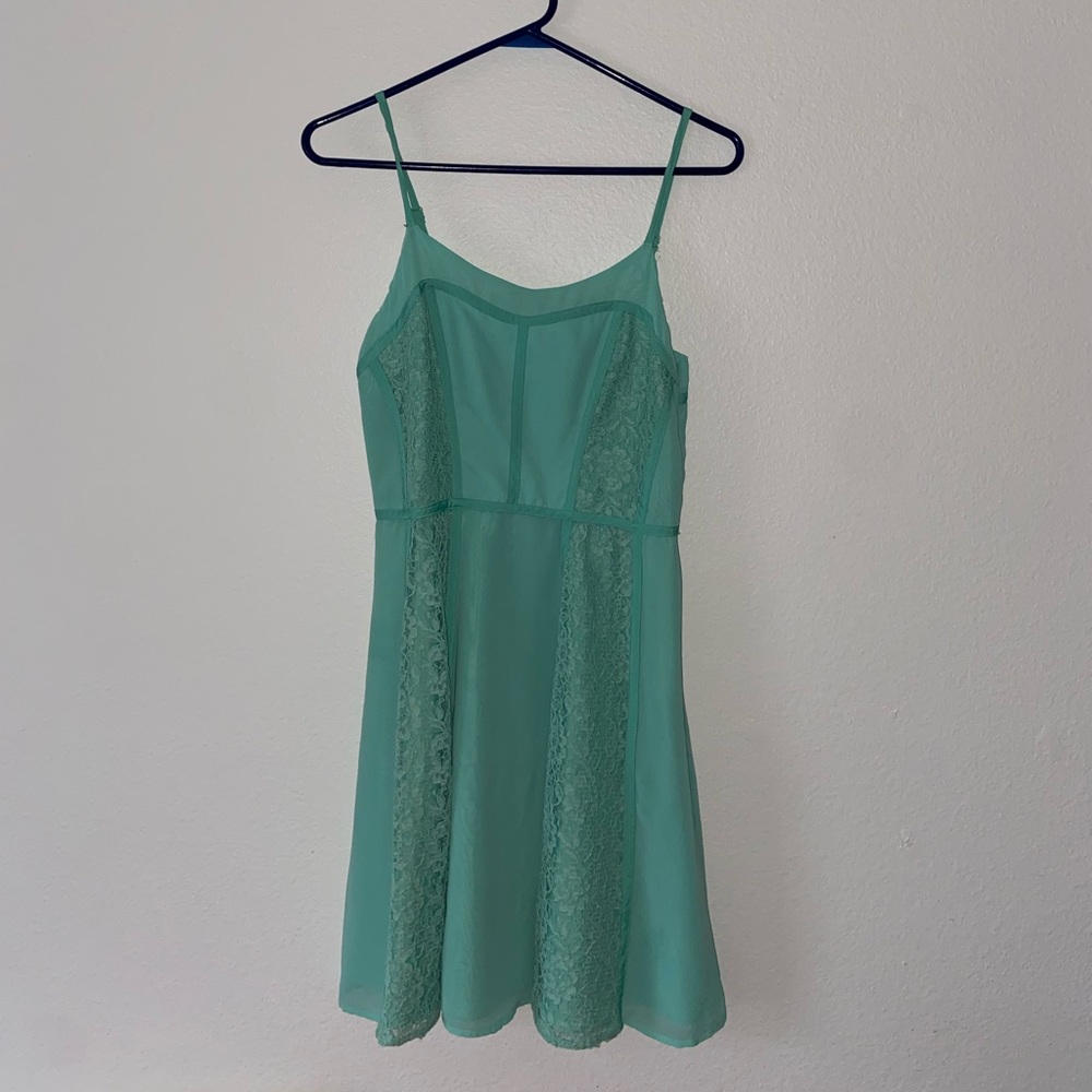 Green dress